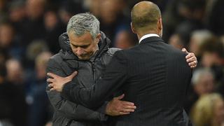 “Si Pep está contento, yo estoy contento por él”: Mourinho tras ser consultado por la renovación de Guardiola