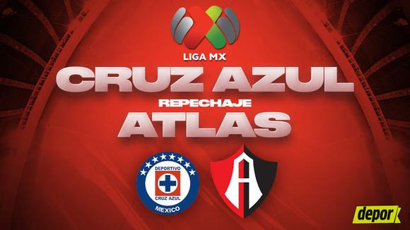 Cruz Azul vs. Atlas EN VIVO vía Canal 5 por repechaje de Liga MX | Video: Cruz Azul