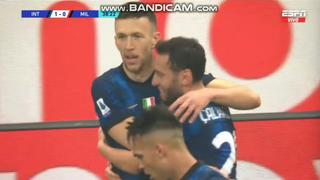 Zurdazo y a cobrar: Ivan Perisic y su golazo para el 1-0 del Inter vs. Milán [VIDEO]