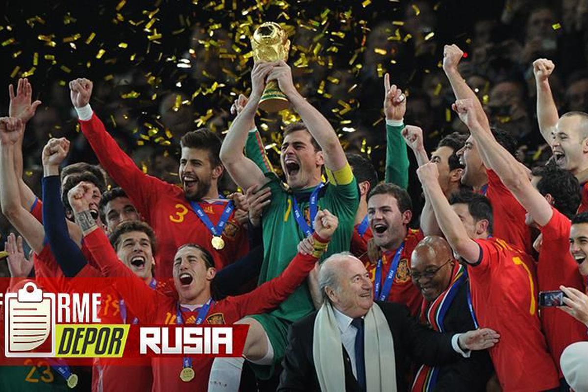 historia de España, vez campeón de una Copa Mundo en Sudáfrica 2010 | FUTBOL-INTERNACIONAL DEPOR