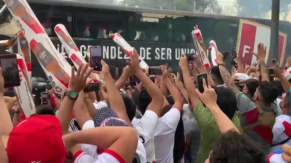 Perú llega a Nacional para enfrentar a Paraguay (Video: Pamela Ríos)