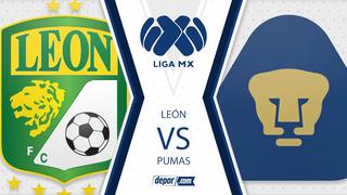 León vs. Pumas EN VIVO por el Apertura 2020 de la Liga MX