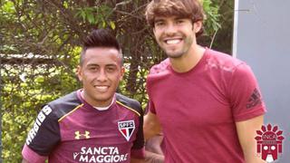 Cueva ya se ve con Kaká en Sao Paulo: la foto que colgó en Instagram