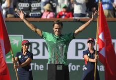 Roger Federer venció a Wawrinka y se coronó campeón de Indian Wells