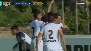 Mauricio Montes anotó el gol del empate momentáneo de Ayacucho FC ante Alianza Lima [VIDEO]