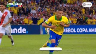Richarlison marcó el 3-1 que le dio el título a Brasil en la Copa América [VIDEO]