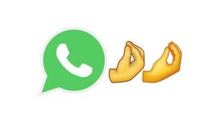 WhatsApp: significado del emoji que junta los dedos de la mano hacia arriba