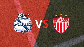 Puebla y Necaxa empatan en un partido muy parejo