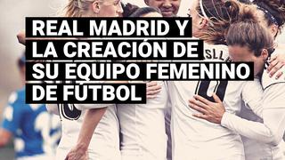Es oficial, el Real Madrid anunció la creación de su equipo femenino de fútbol