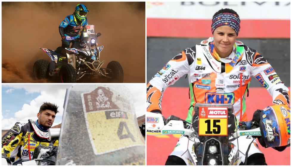 Los mejores pilotos de motos y cuatrimotos del Dakar 2019. (Getty Images)