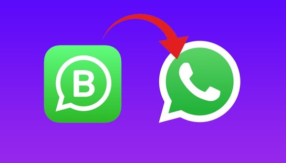 Conoce una forma sencilla de volver a WhatsApp normal desde tu celular Android. (Foto: composición Depor)