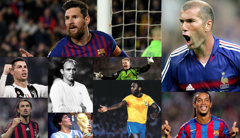 ¡Con un peruano! Lionel Messi, Cristiano Ronaldo y los 100 mejores futbolistas de la historia [FOTOS]