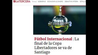 Se juega en Lima: la reacción de la prensa internacional por nueva sede de final de Copa Libertadores 2019 [FOTOS]