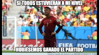 Cristiano Ronaldo y los memes tras el empate de Portugal ante Islandia