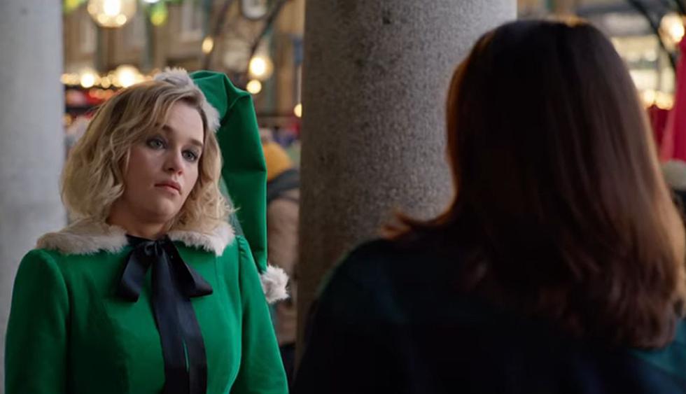 Emilia Clarke protagoniza el tráiler de su nueva comedia navideña “Last Christmas”. (Foto: Captura)