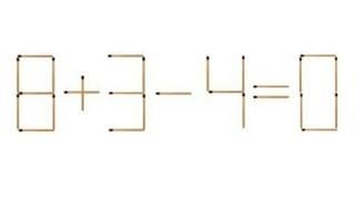 Reto matemático: ¿Puedes mover solo 1 fósforo para arreglar la ecuación en 9 segundos?