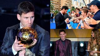Para todos los gustos: así fue la evolución de los ternos de Messi en ceremonias de UEFA y FIFA