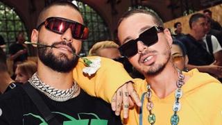 Maluma copia look de J Balvin y sorprende a sus millones de seguidores | FOTOS