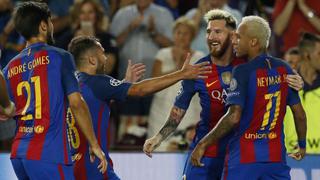 Con triplete de Leo Messi: Barcelona ganó 7-0 a Celtic por Champions League