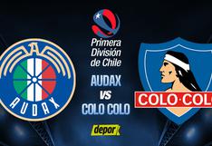  Colo Colo vs Audax EN VIVO vía TNT, Estadio TNT y Fútbol Libre