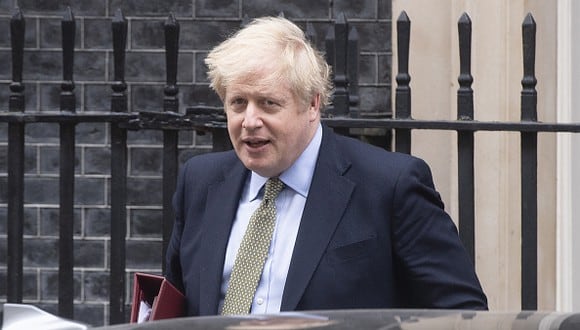 Boris Johnson fue hospitalizado 10 días después de dar positivo por COVID-19. (Getty)