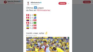 Selección Peruana: FIFA dedicó emocionante mensaje en Twitter a la blanquirroja