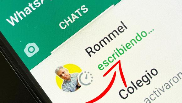 WhatsApp: truco para eliminar la notificación “escribiendo” en los chats. (Foto: MAG)