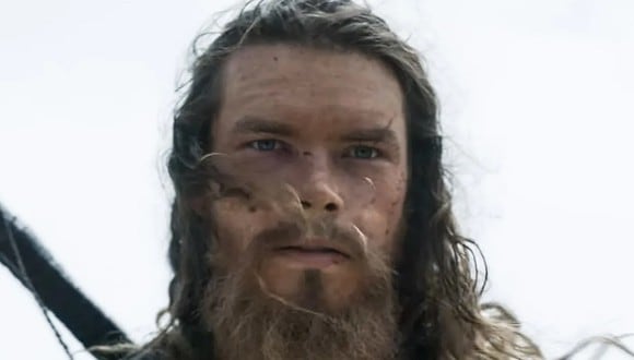 Sam Corlett como Leif Erikson en la temporada 2 de "Vikings: Valhalla" (Foto: Netflix)