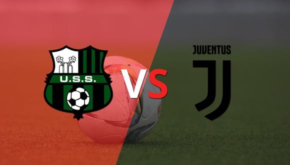 Al comienzo del segundo tiempo Sassuolo y Juventus empatan 1-1