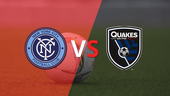 Contundente triunfo parcial de New York City FC sobre San José Earthquakes