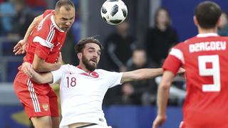 Se encienden las alarmas: Rusia empató 1-1 con Turquía y dejó serias dudas de cara al Mundial