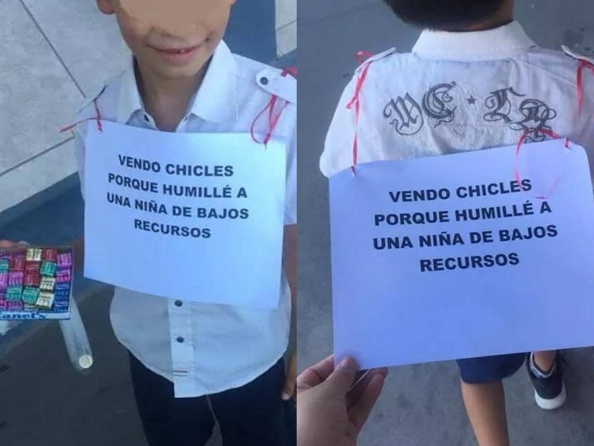 VIDEO VIRAL | es obligado a vender chicles tras a niña trabajadora | Facebook viral | México | Fotos | FB | OFF-SIDE | DEPOR
