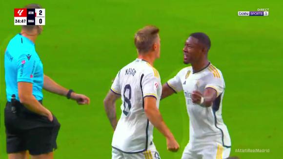 Gol de Toni Kross para el 1-2 de Real Madrid vs. Atlético Madrid. (Video: Bein Sportes)