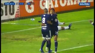Christopher Olivares marcó el 2-1 en el Sporting Cristal vs. Binacional [VIDEO]