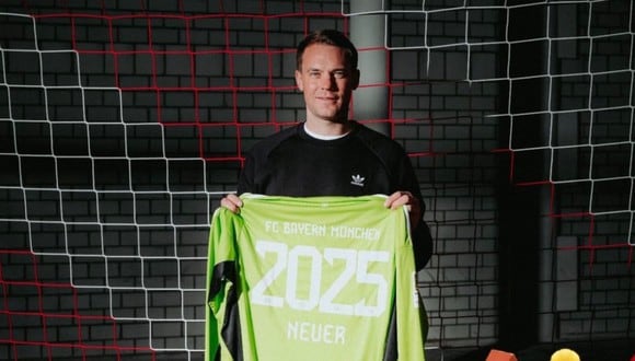Manuel Neuer renovó con el Bayern Múnich hasta la temporada 2025. (Foto: Bayern Múnich)