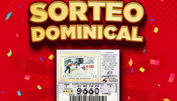 Lotería Nacional de Panamá EN VIVO: revisa los resultados del ‘Sorteo Dominical’ del 7 de agosto. (Foto: Lotería de Panamá)