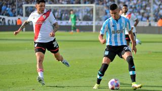 River Plate vs. Racing (2-1): video, goles y mejores jugadas por la Liga Profesional Argentina