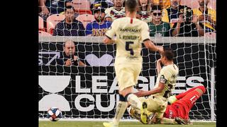 ¡Para el otro lado, Paul! Autogol de Aguilar para el 1-0 de Tigres ante América por la Leagues Cup [VIDEO]