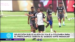 Selección sub 23 debuta el sábado ante paraguay por el Preolímpico