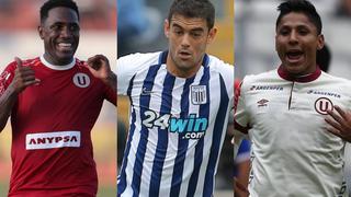 ¿Dónde militan los goleadores de los últimos años de Universitario, Alianza Lima y Sporting Cristal?
