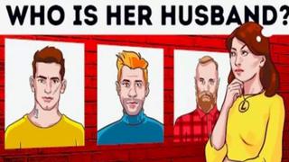 Conoce cuál de los 3 hombres es el esposo de la mujer: tienes 5 segundos para resolver el reto viral
