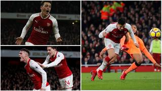 Remontada en 5 minutos: 'palomita' de Alexis y golazos de Özil y Xhaka en el Arsenal-Liverpool [VIDEO]