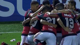 Salida clara para gol de Flamengo: Trauco inició jugada para el tanto que pone a su equipo en la final