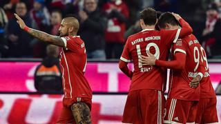 Con el 'Rey' Arturo, sin James: Bayern Munich ganó 5-2 a Hoffenheim por la Bundesliga