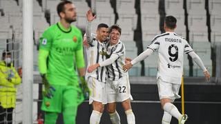 De la mano de Cristiano: Juventus superó 2-0 a Roma por la Serie A 
