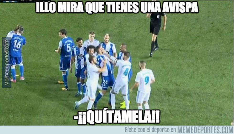 Los mejores memes de la victoria de Real Madrid sobre La Coruña por la Liga Santander. (Meme Deportes)