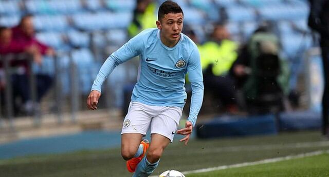 Ian Carlo Poveda, Manchester City. (Getty)