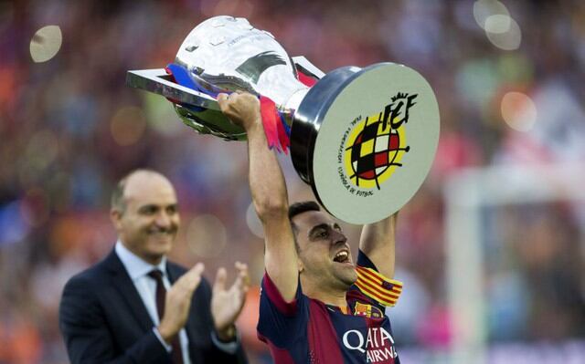 6. Xavi (Barcelona) superó en la votación a Redondo. (Foto: EFE)