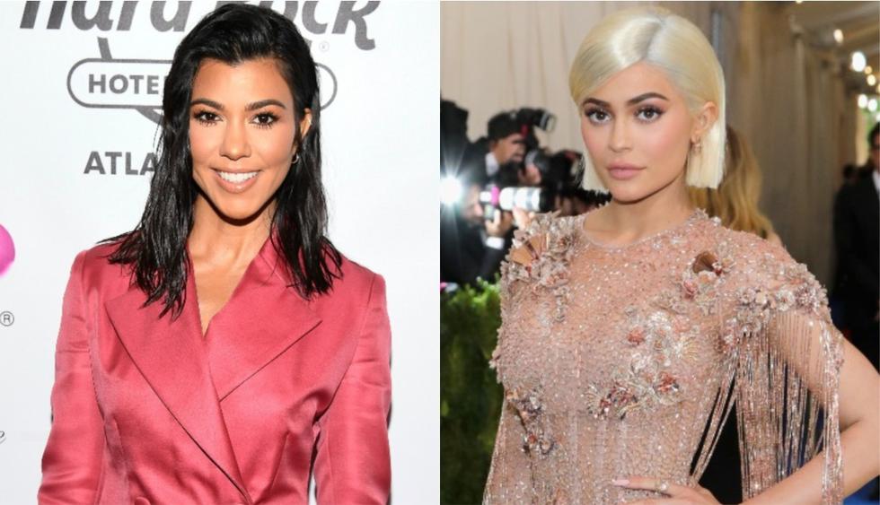 Kourtney Kardashian reconoció sentirse presionada por el rápido éxito de Kylie Jenner. (Foto: AFP)