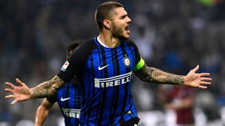 Con triplete de Icardi: Inter de Milán venció 3-2 a AC Milan por la fecha 8 de la Serie A